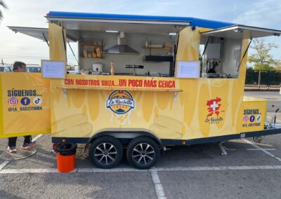 vista lateral laraclette truck rotulada